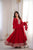 Designer Vichitra Silk Full Kali Anarkali Gown with Dupatta