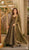 Women's Floral Brocade Jacquard Anarkali Suit Set with Pant & Dupatta