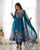Pure Soft Organza Silk Fully Flared Kali Cut Anarkali Suit Set with Dupatta & Pant