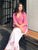 Designer Party Wear Roman Silk Suit For Women