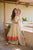 Pure Cosmos Silk Anarkali Sharara Set with Embroidered Dupatta