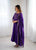 Women’s Royal Purple Anarkali Suit – Stylish Party Wear Long Gown with Dupatta