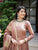 Designer Heavy Vichitra Anarkali Suit with Embroidery & Fancy Lace