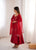 Designer Lace Work Anarkali Gown with Net Dupatta