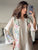 Women's Pure Roman Glass Embroidered Long Kaftan Set with Bottom & Dupatta