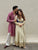 Royal Chinon Silk Kurta Set with Stylish Koti & Dupatta