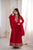 Designer Vichitra Silk Full Kali Anarkali Gown with Dupatta