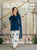 Designer Heavy Roman Cotton Farshi Salwar Suit with Embroidered Cambric Cotton Salwar & Mal Chanderi Dupatta