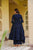 Heavy Embroidered Roman Silk Anarkali Suit with Palazzo and Dupatta