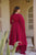 Heavy Roman Silk Embroidered Anarkali Kurta Set with Palazzo & Chanderi Silk Dupatta