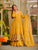 Elegant Crunchy Silk Anarkali Suit Set with Palazzo & Embroidered Dupatta for Women
