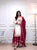Premium Chinon Silk Designer Suit with 3mm Sequin & Mirror Work, Plazzo & Dupatta – Festive & Wedding Wear