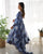 Women’s Pure Soft Organza Silk Marble Print Anarkali Suit Set with Gota Patti Dupatta