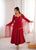 Designer Lace Work Anarkali Gown with Net Dupatta
