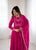 Roman Chanderi Silk Anarkali with Fancy Dupatta