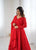 Lucknowi Fox Georgette Anarkali Suit Set with Heavy Sequence Work & Ruffle Dupatta – Ready to Wear
