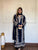 Premium Satin Rayon Embroidered Long Kaftan Set