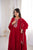 Designer Vichitra Silk Full Kali Anarkali Gown with Dupatta