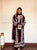 Premium Satin Rayon Embroidered Long Kaftan Set