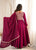 Heavy Pure Roman Silk Chanderi Anarkali Gown with Fancy Jacket, Pant & Embroidered Dupatta