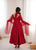Designer Lace Work Anarkali Gown with Net Dupatta