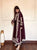 Premium Satin Rayon Embroidered Long Kaftan Set
