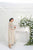 Women's Pure Roman Glass Embroidered Long Kaftan Set with Bottom & Dupatta